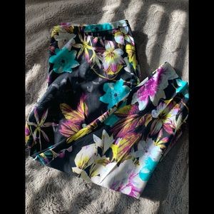 Worthington floral pants